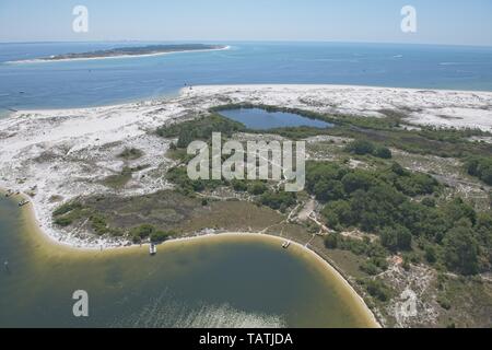 Ein Luftbild von Pensacola. Beach, Florida, USA Stockfoto