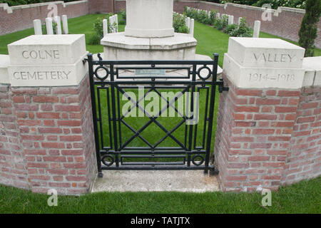 Friedhof Friedhof Ieper Ieper Belgien Stockfoto