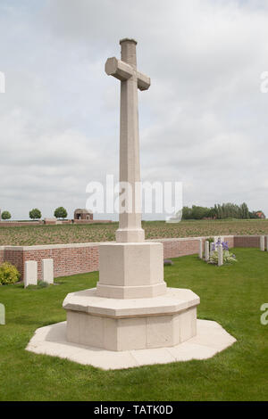 Friedhof Friedhof Ieper Ieper Belgien Stockfoto