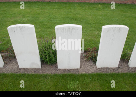 Friedhof Friedhof Ieper Ieper Belgien Stockfoto