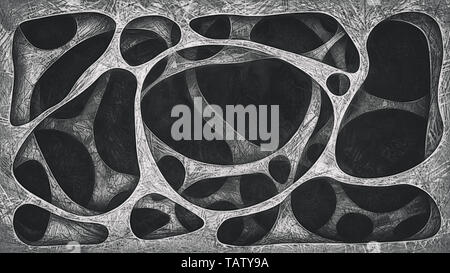 Zusammenfassung Hintergrund. Nachbildung einer Bleistiftzeichnung Stockfoto