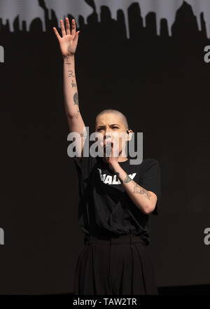 NAPA, Kalifornien - 26. Mai: Bischof Briggs führt während BottleRock Napa Valley 2019 bei Napa Valley Expo am 26. Mai 2019 in Napa, Kalifornien. Foto: imageSPACE/MediaPunch Stockfoto