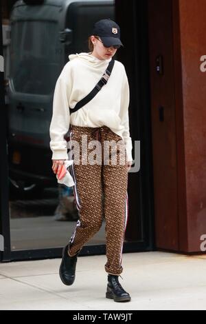 New York, NY, USA. 28 Mai, 2019. Gigi Hadid ist am 28. Mai 2019 in New York City gesehen. Quelle: Dc/Medien Punch/Alamy leben Nachrichten Stockfoto