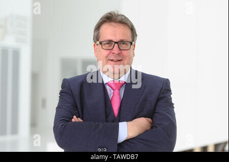 Regensburg, Deutschland. 27. Mai, 2019. Richard Loibl, Direktor des Hauses der Bayerischen Geschichte, die im Museum des Hauses der Bayerischen Geschichte aufgezeichnet. Foto: Armin Weigel/dpa/Alamy leben Nachrichten Stockfoto