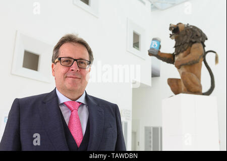 Regensburg, Deutschland. 27. Mai, 2019. Richard Loibl, Direktor des Hauses der Bayerischen Geschichte, die im Museum des Hauses der Bayerischen Geschichte aufgezeichnet. Foto: Armin Weigel/dpa/Alamy leben Nachrichten Stockfoto