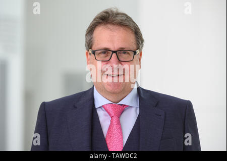 Regensburg, Deutschland. 27. Mai, 2019. Richard Loibl, Direktor des Hauses der Bayerischen Geschichte, die im Museum des Hauses der Bayerischen Geschichte aufgezeichnet. Foto: Armin Weigel/dpa/Alamy leben Nachrichten Stockfoto