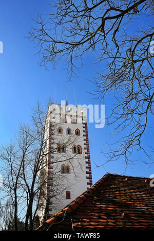 Bayertor Wahrzeichen von Landsberg am Lech Stockfoto