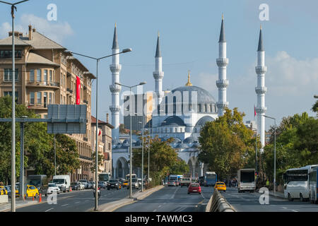 Kocatepe Moschee in Ankara, Türkei Stockfoto