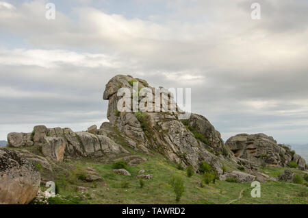 Lion Rock - treskavec Kloster in der Nähe von Prilep, Mazedonien Stockfoto