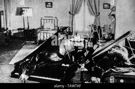 Un Chien Andalou, Ein andalusischer Hund, ein 1929 silent surrealistischen Film von Luis Buñuel und Salvador Dalí Stockfoto