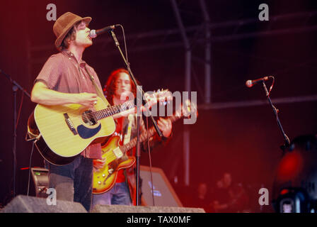 Die Koralle Live at V 2003, Chelmsford, Essex, England, Vereinigtes Königreich. Stockfoto