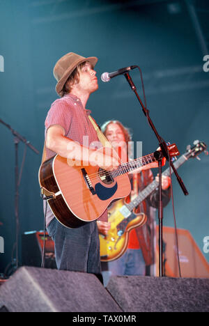 Die Koralle Live at V 2003, Chelmsford, Essex, England, Vereinigtes Königreich. Stockfoto