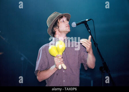 Die Koralle Live at V 2003, Chelmsford, Essex, England, Vereinigtes Königreich. Stockfoto