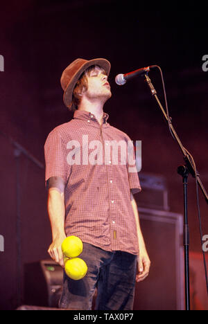 Die Koralle Live at V 2003, Chelmsford, Essex, England, Vereinigtes Königreich. Stockfoto