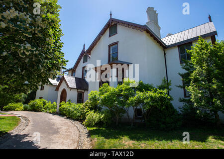 USA Washington DC Präsident Abraham Lincoln's Cottage auf Soldaten Home National Monument Stockfoto