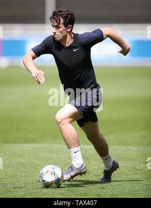 England's Ben Chilwell während einer Schulung in St. George's Park, Burton. Stockfoto