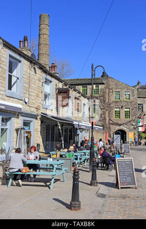 Schulter des Hammelfleisch Pub, Hebden Bridge Stockfoto