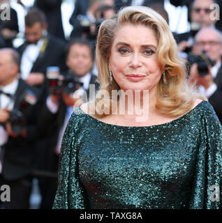 CANNES, Frankreich - 25. Mai: Catherine Deneuve nimmt an der Abschlussfeier der 72nd Cannes Film Festival (Credit: Mickael Chavet/Projekt Daybreak/Alam Stockfoto