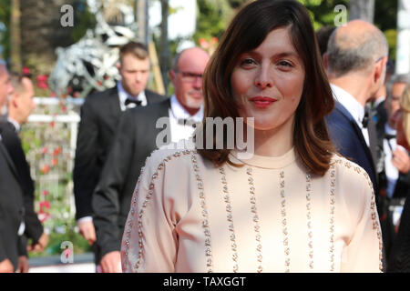 CANNES, Frankreich - 25. Mai: Valerie Donzelli nimmt an der Abschlussfeier der 72nd Cannes Film Festival (Credit: Mickael Chavet/Projekt Daybreak/Alam Stockfoto