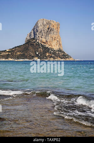 'Ifach in Calpe. Spanien Stockfoto