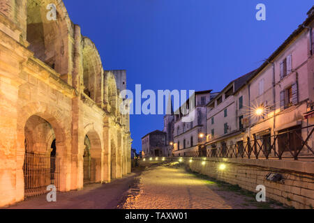 Amphitheater in Arles, Frankreich Stockfoto
