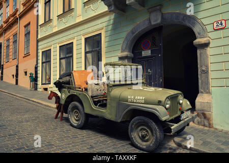 ZAGREB, KROATIEN - 15. Juli 2017. Radiceva Straße in der Altstadt von Zagreb, Kroatien. Stockfoto