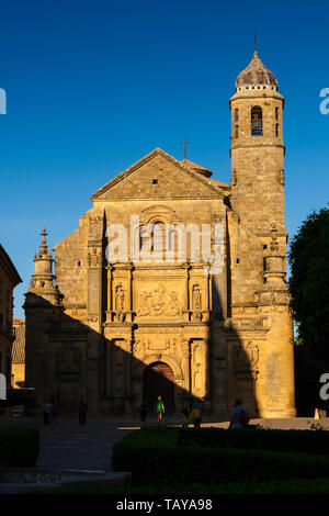 Salvador Kirche an der Plaza Vázquez de Molina. Ubeda, Provinz Jaén. südlichen Andalusien. Spanien Europa Stockfoto