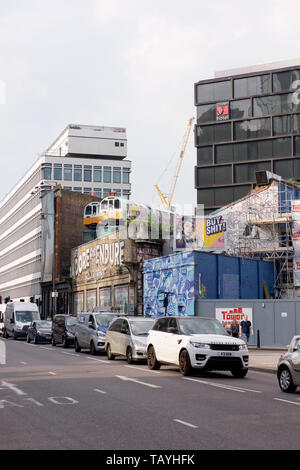 Great Eastern Street in Shoreditch, London, England Stockfoto