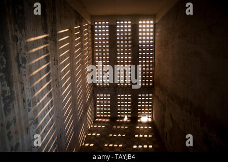 S-21 Tuol Sleng Genozidmuseum, Phnom Penh, Kambodscha. Stockfoto