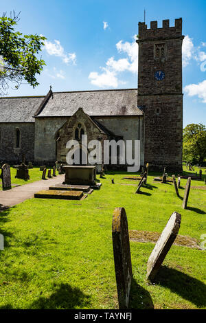 Kirche des hl. Stephanus und St Tathan, Caerwent, Wales Stockfoto