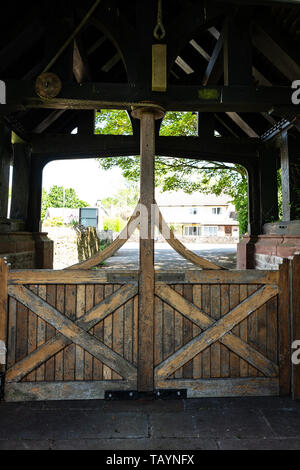 Kirche des hl. Stephanus und St Tathan, Caerwent, Monmouthshire Stockfoto