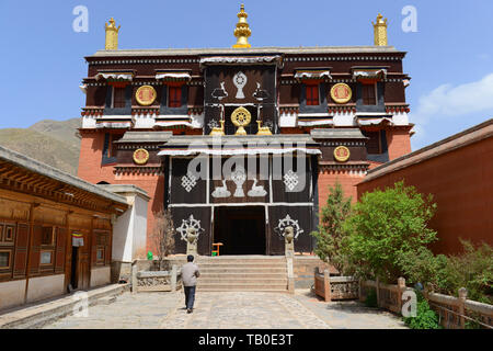 Labrang Monastery in Xiahe, China. Stockfoto