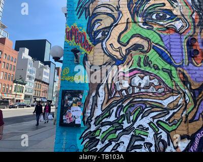 Lower East Side. Die Lower East Side Stockfoto