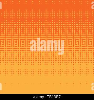 Pixel Art Hintergrund. Vector Illustration. Abstrakte Muster mit quadratischen Pixeln. Mosaik Hintergrund Stock Vektor