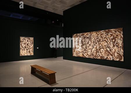 LIVING COLOUR LEE KRASNER Barbican Arts Center 30. Mai - 1. SEPTEMBER 2019 Stockfoto