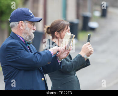 Port Talbot, Vereinigtes Königreich. 28 Mai, 2019. Inhaber John brandler Credit: ATHENA PICTURE AGENCY LTD/Alamy leben Nachrichten Stockfoto