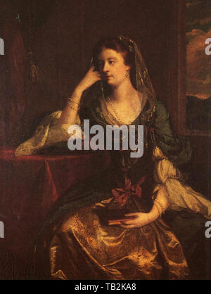 Joshua Reynolds - Emily Herzogin Leinster 1753 Stockfoto