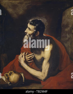 : Lanfranco - Hl. Hieronymus 1644 Stockfoto