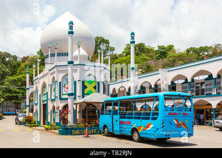 Taj Mahal Einkaufspassage, Ocho Rios, Jamaika Stockfoto