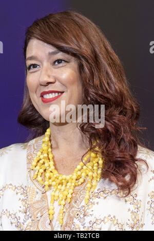 Mai 29, 2019 - Tokio, Japan - LiliCo Festival Botschafter der kurzen Shorts Film Festival & Asien 2019 (SSFF & Asien) die Eröffnungsfeier in der Halle in Shibuya Hikarie besucht. Die SSFF & Asien 2019 ist einer der größten asiatischen internationalen Kurzfilmfestivals in Tokio vom 29. Mai bis 16. Juni statt. (Bild: © Rodrigo Reyes Marin/ZUMA Draht) Stockfoto