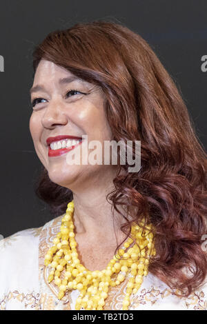 Mai 29, 2019 - Tokio, Japan - LiliCo Festival Botschafter der kurzen Shorts Film Festival & Asien 2019 (SSFF & Asien) die Eröffnungsfeier in der Halle in Shibuya Hikarie besucht. Die SSFF & Asien 2019 ist einer der größten asiatischen internationalen Kurzfilmfestivals in Tokio vom 29. Mai bis 16. Juni statt. (Bild: © Rodrigo Reyes Marin/ZUMA Draht) Stockfoto