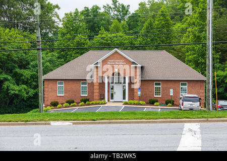 CONOVER, NC, USA -5/22/19: Home Builders Association von Hickory-Catawba Tal. Stockfoto