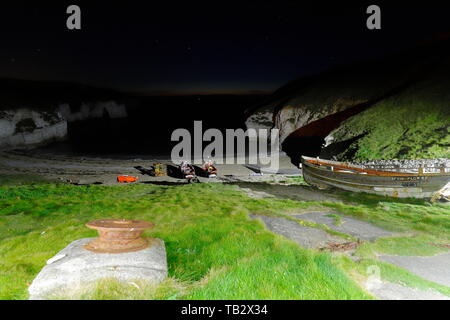 Norden Landung in Flamborough, Yorkshire, England Stockfoto