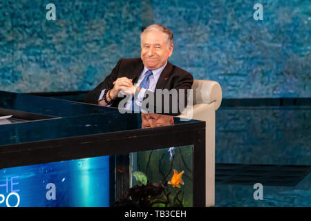 Mailand, Italien. 26. Mai 2019. Jean Todt nimmt Che Tempo Che Fa TV-Show am 26. Mai 2019 in Mailand, Italien. © Alessandro Bremec Stockfoto