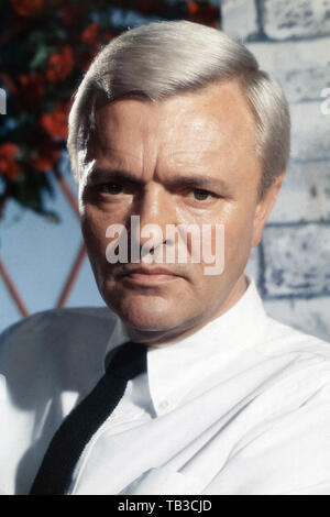 Peter van Eyck, deutusch amerikanischer Wis Deutschland Ca. 1960. Deutsch-amerikanische Schauspieler Peter van Eyck, Deutschland Ca. 1960. Stockfoto