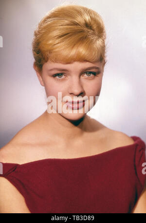 Sabine Sinjen, deutsche Bühnen- und Filmschauspielerin, Deutschland Ca. 1960. Deutsche Theater und Film Schauspielerin Sabine Sinjen, Deutschland Ca. 1960. Stockfoto