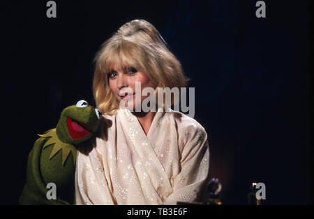Der Muppet Show, Fernsehserie, USA/Großbritannien 1976 - 1981, Comedyshow mit Puppen und Gaststar Debbie Harry Stockfoto