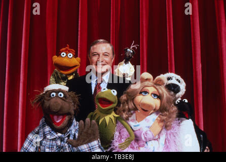 Der Muppet Show, Fernsehserie, USA/Großbritannien 1976 - 1981, Comedyshow mit Puppen und Gaststar Gene Kelly Stockfoto