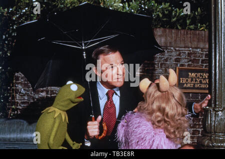 Der Muppet Show, Fernsehserie, USA/Großbritannien 1976 - 1981, Comedyshow mit Puppen und Gaststar Gene Kelly Stockfoto