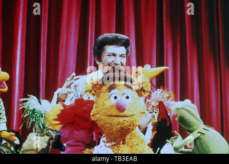 Der Muppet Show, Fernsehserie, USA/Großbritannien 1976 - 1981, Comedyshow mit Puppen und Gaststar Liberace Stockfoto